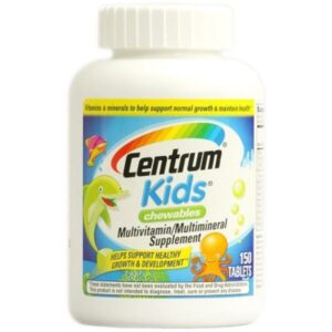 Centrum kids سينترم فيتامينات للاطفال ٨٠ قرص
